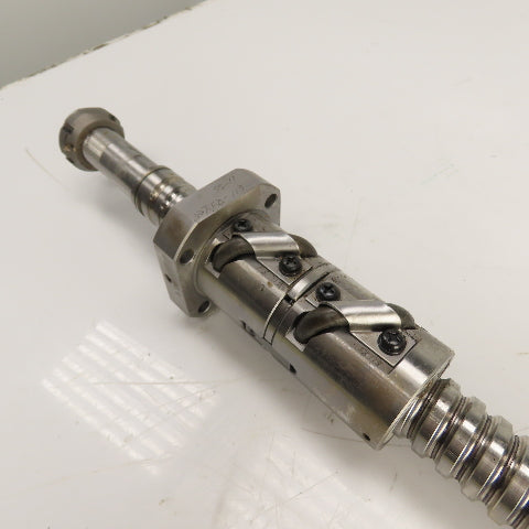 Mazak Dual Turn 2 Single Start Ball Screw & Nut 34.25" OAL 13mm Pitch 36mm OD