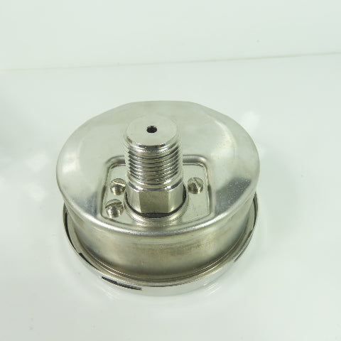 Wika 232 54 4" Pressure Guage -30 in.Hg To 100 PSI 1/2" NPT/LBM