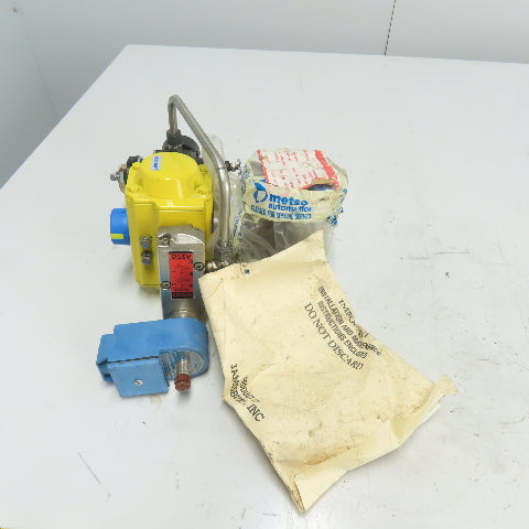 Jamesbury VRVL 100 SR4/5 B LT C-EZ001 Actuator W/ 1" Valve 7150O313600XTZ2