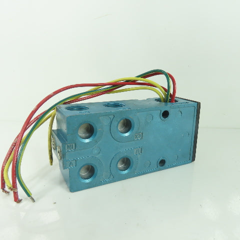 MAC 6200C-211 Style Solenoid Valve Manifold Base 3/8" NPT