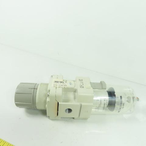 SMC AW40-02-A Pneumatic Filter Regulator 0.05 - 0.7MPa
