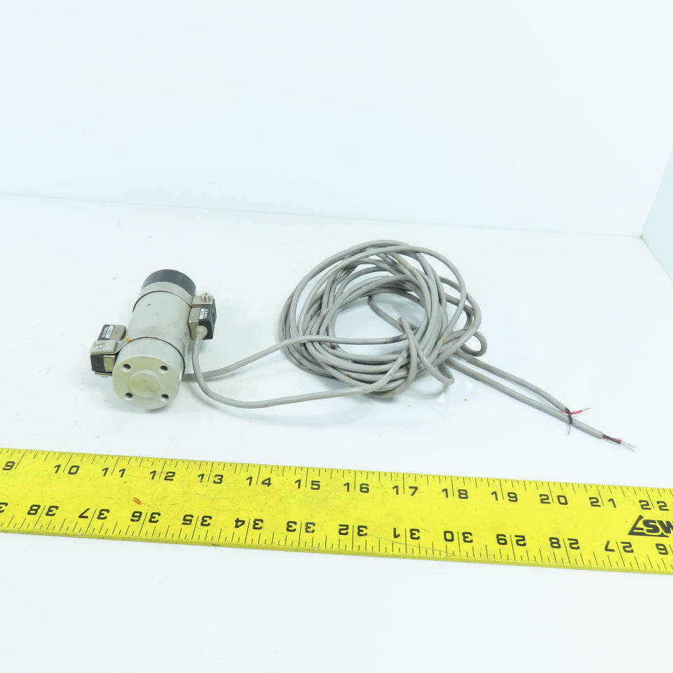 SMC NCDGBN32-XA-0065US Air Cylinder 32mm Bore 34mm Stroke W/ Sensors 150PSI