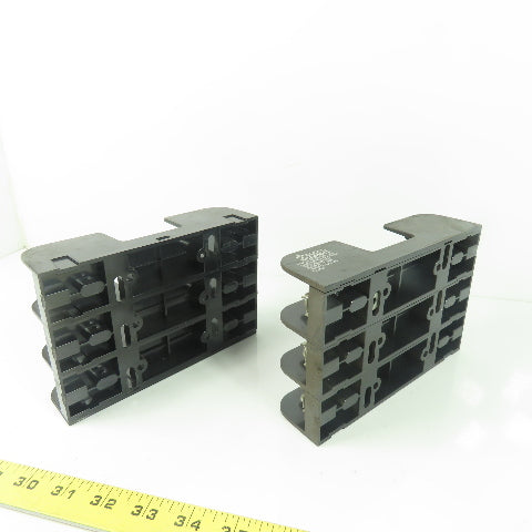 Gould Shawmut 60328 Fuse Holder Block 600V 30A 3-Pole Lot Of 2