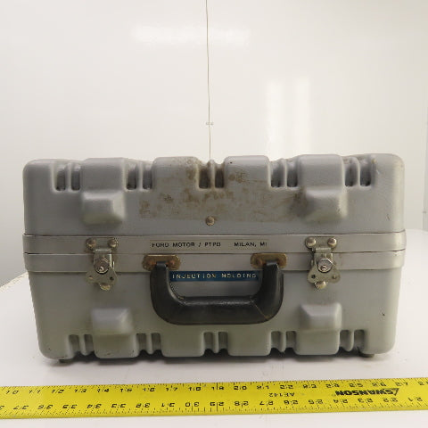 RJG PM-4005 4-Channel Injection Molding Monitoring System W/ Cables & Case