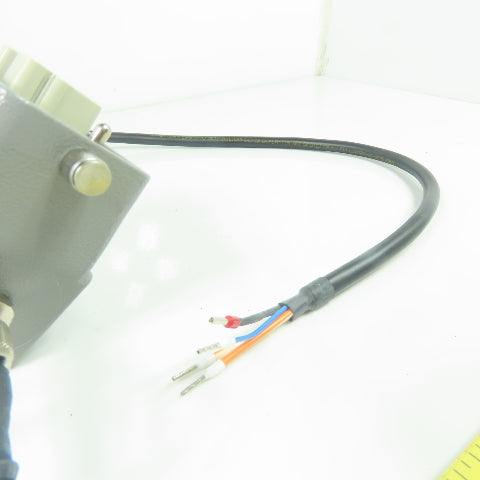 Harting 14-Pin Plug Cordset Cable Assembly W/ SWI24-24-N-SC 24V