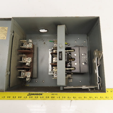 General Electric DFPHA362DE Flex-A-Plug 60A 3-Pole Fusible Bus Plug Switch 600V