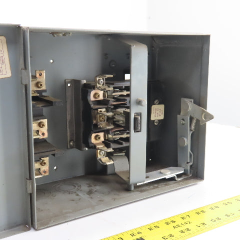 General Electric DE361R Flex-A-Plug 30A 3-Pole Fusible Bus Plug Switch 600V 15HP
