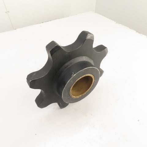 Tsubaki SP4414-UST Heavy Duty Single Row 8-Tooth Chain Sprocket 3" Bronze Bore