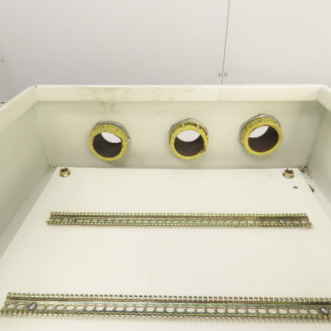 Hoffman A-202006LP 20" x 20" x 6" Electrical Enclosure W/ Backplate Type 12, 13
