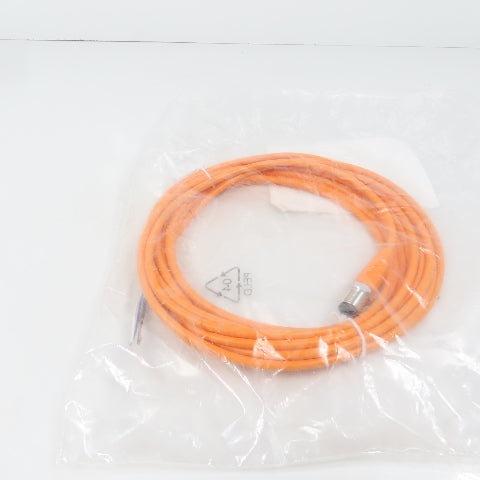 IFM EVT072 Connection Cable Assembly 5m 22AWG 250V M12