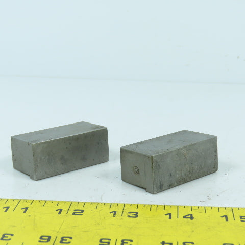 2" x 3/4" Metal Punch Stamp Die Press Block For Ford Lot Of 2
