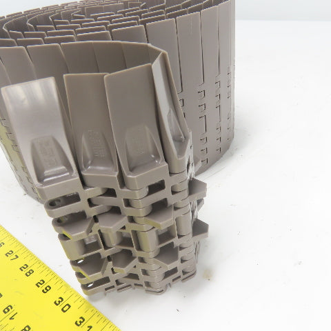 Rexnord Rex 7705 DTS 6-5/16" Wide Table Top Conveyor Chain 10' Long