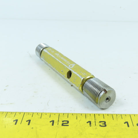Vermont Gage M18 x 1.5-6H Thread Plug Gage GO 17.026 NO GO 17.216