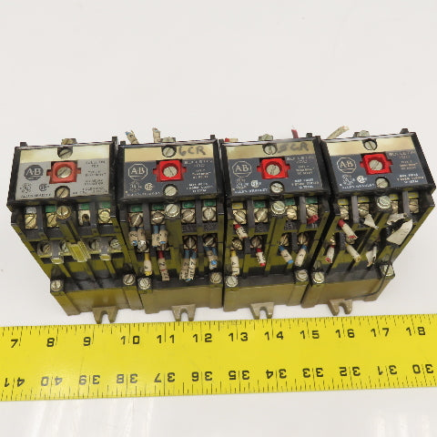 Allen Bradley 700-P800A1 Control Relay 600VAC 120V Coil Lot Of 4