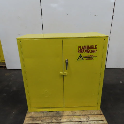 Protectoseal 30 Gallon Flammable Liquid Storage Cabinet 1 Shelf 44" x 43" x 18"
