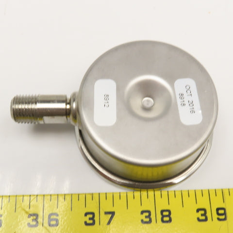 Ashcroft 63-1008-S-02L-30IMV&150#-XR5 30 In Hg Vac To 150PSI Ammonia Gauge 1/4"