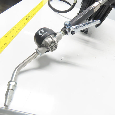 Balcrank 2120-013 50' x1/2" Medium Pressure Oil Hose Reel W/Graco Dispense Meter
