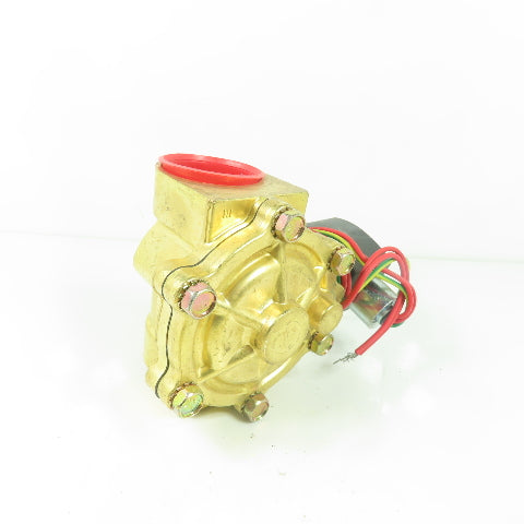 Asco EF8210G22V Red-Hat II Solenoid Valve 1-1/2" 5-150PSI 110/120V Coil