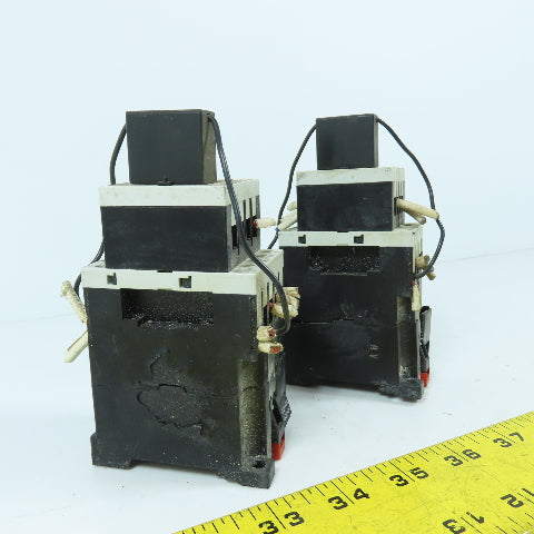 Square D PH40E 8501 Contactor Relay 20A 120V Coil W/ P1.40 Attachment Lot Of 2