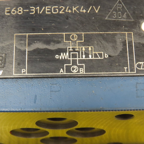 Rexroth Z4WE6 E68-31/EG24K/V R900941535 Hydraulic Solenoid Valve 24VDC Coil