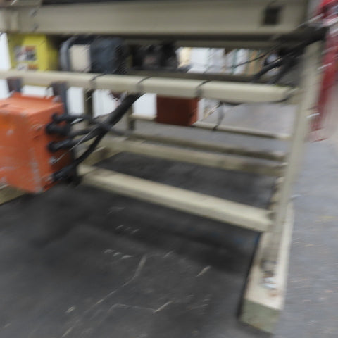 ACS 51" x 48" 2-Section Power Roller Conveyor 3Ph 230/460V 48"BF 60FPM