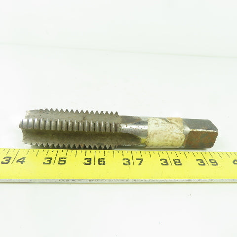 Precision 1-1/8"-7 NC Straight 4-Flute Taper Tap HS-G-H4 5-1/2" OAL