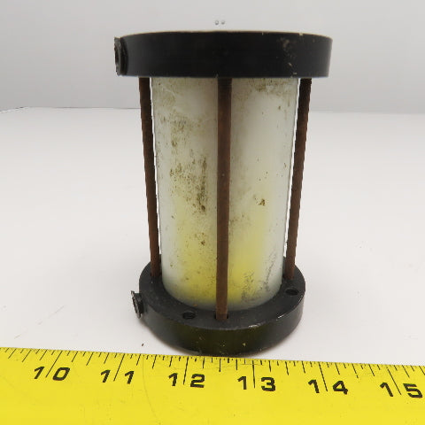 Atlas 02.00NCD93.500 2" Bore 3-1/2" Stroke Double Acting Air Cylinder