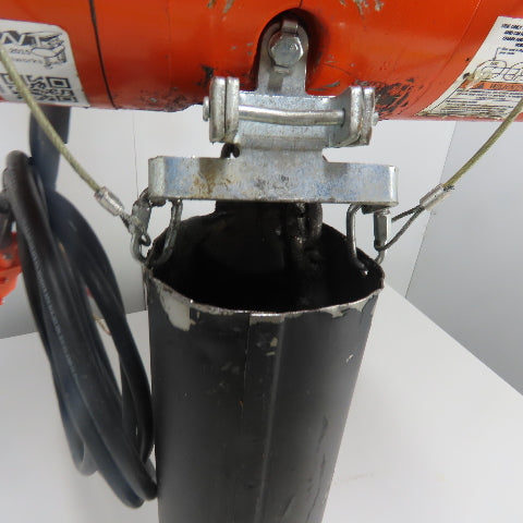 CM Model L 1 Ton 2000LB Electric Chain Hoist 15' Lift 16FPM 230/480V 3Ph 1HP