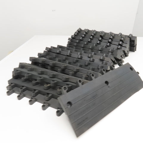 Wearwell Ergo Deck Interlocking Anti Fatigue Floor Mat Male Ramp Edging Lot/23