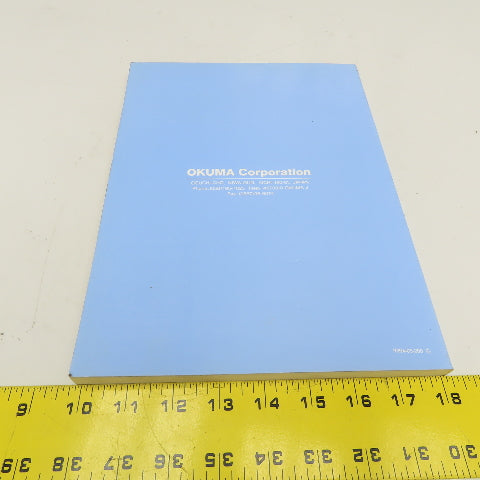 Okuma 3269-E-R1 OSP5020L LR Series CNC Lathes Maintenance Manual