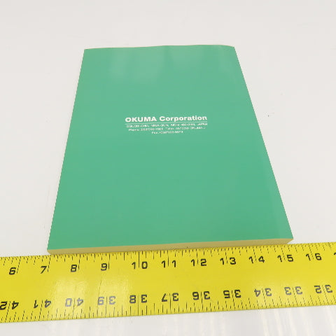 Okuma 4188-E OSP-U100M OSP-U10M CNC Special Functions Manual No. 2