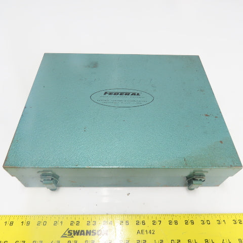 Federal Products Model 99 P-21 Groove Gage w/ Federal C71 Dial Indicator .0005"