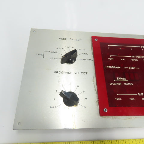 Nachi Operator Control Panel Board Assembly 20-7/8" x 7-7/8"