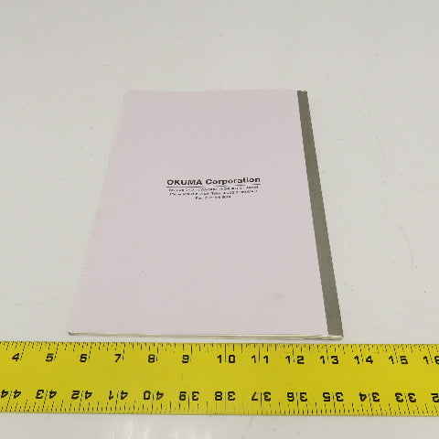 Okuma 3786-E OSP5020L LU Series Twin Spindle Turning Center Maintenance Manual