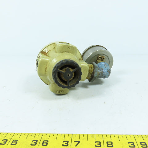 CA Norgren 11-024-039 Pressure Regulator Valve 1/2" NPT W/ Gauge 0-10 kg/cm2