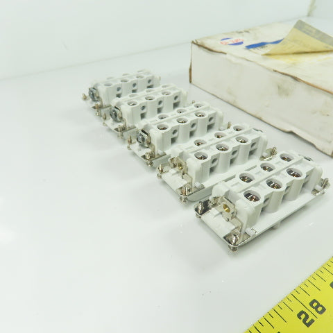 Thomas & Betts FS106C 6C Female Insert 600V 35A Lot Of 5