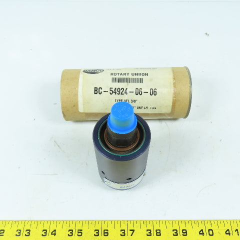 Barco BC-54924-06-06 Rotary Union Type SFL 3/8" / 5/8"-18 UNF LH New