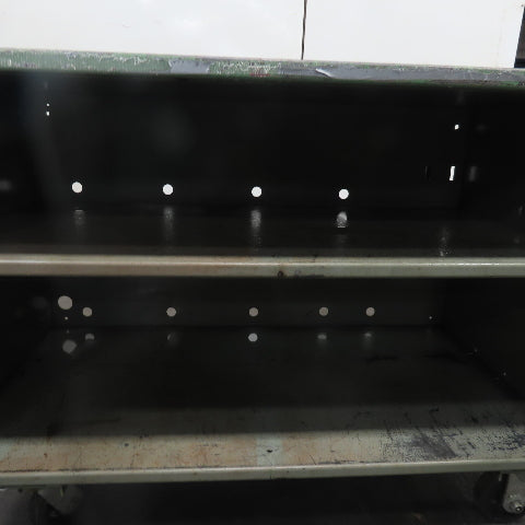 Industrial Steel Rolling Utility Parts Stock Work Station Cart 48 x 26x 34"H Top