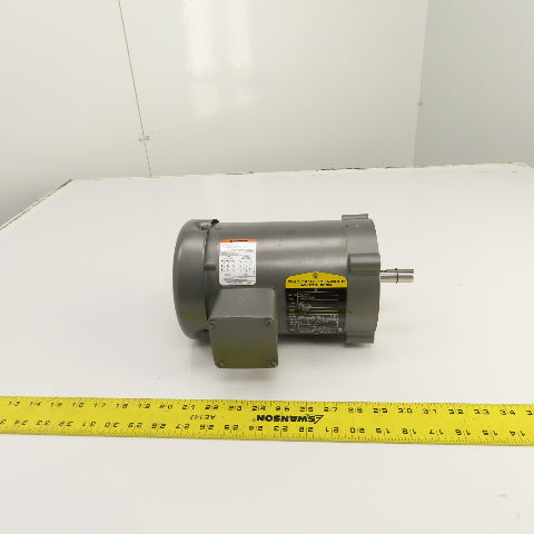 Baldor KM3454 .25HP AC Electric Motor 1725RPM 208-223/460V 3PH 56C Fr. Tested