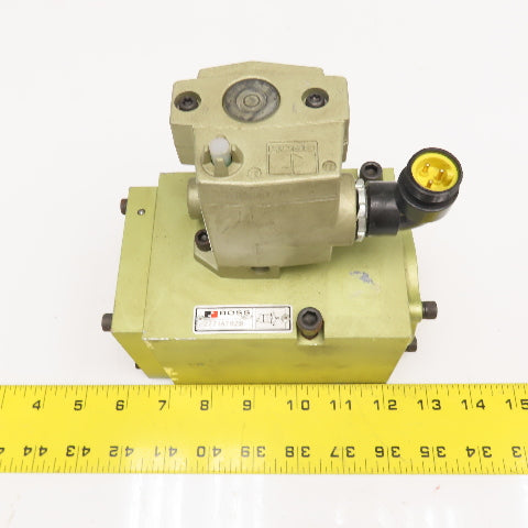 Ross 2771A7928 Pneumatic Solenoid Valve 24VDC Coil