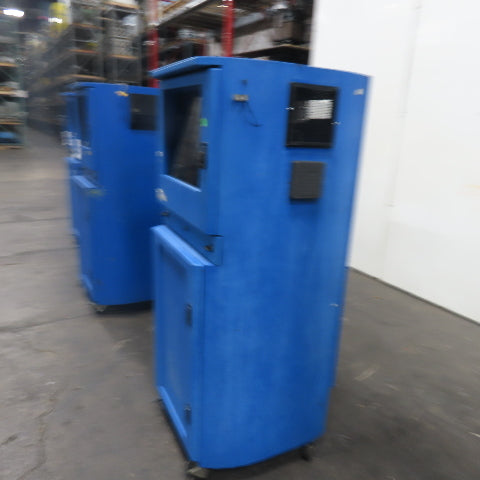 ITS Enclosures IS602826-12-B Mobile Computer Cabinet Enclosure 28"x 26"x 64"