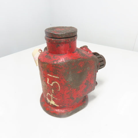 Vintage 4-Ton 8000LB Hydraulic Bottle Jack 4" Rise