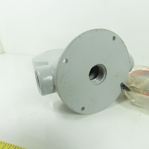 Crouse Hinds 0302441 Fixture Fitting New W/ Seals