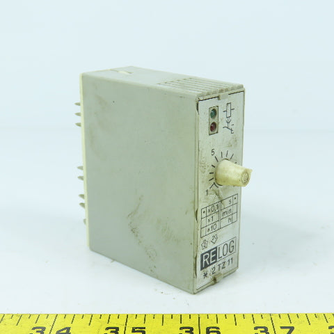 Relog 2TZ11 220VAC Time Delay Relay 50/60HZ IP40