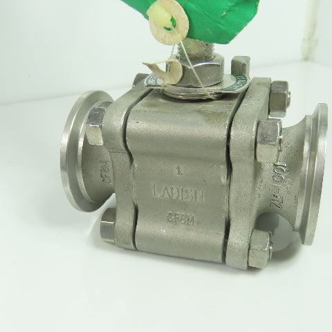 Tri-Clover Ladish 4308-3207-10-PC Ball Valve CF8M 250PSI
