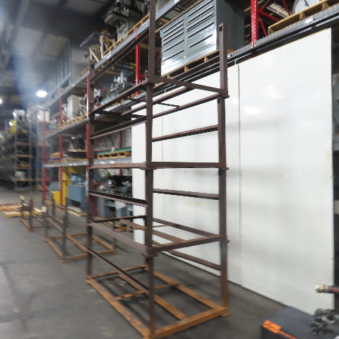 Stackable Material Storage Stack Rack 72" x 39-1/2" x 32"T Lot Of 4