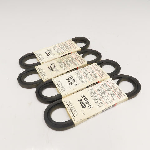 Gates 2450 4L450 V-Belt 1/2" x 45" Lot Of 4