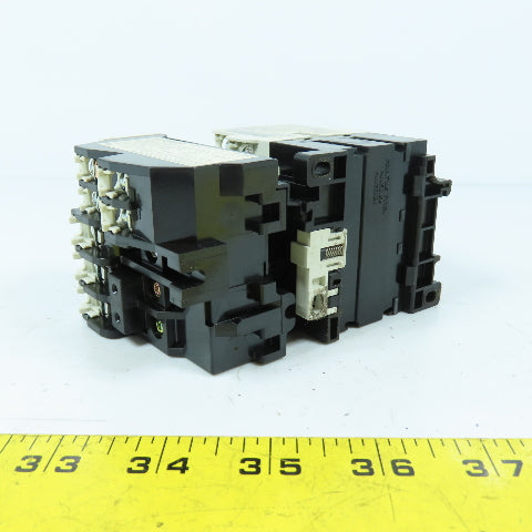 Mitsubishi S-N21 Magnetic Contactor 10HP 30A 110V Coil W/ TH-N20KP Overload