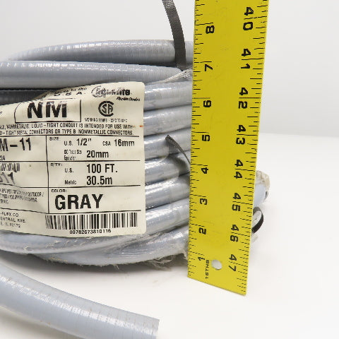 Electri-Flex NM-11 Liquatite 1/2" Non Metallic Flexible Water Tight Conduit 90'
