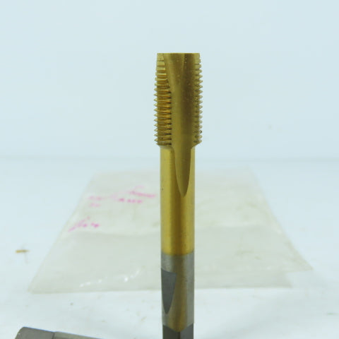 GTD 1/2"-20 NF HS 3-Flute Taper Tap 3/4" Thread Length Coated Lot Of 6